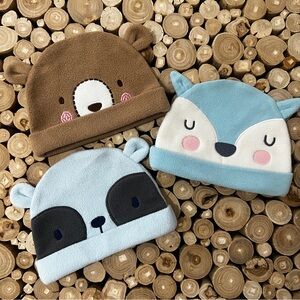 Adorable Animal Fleece Beanies